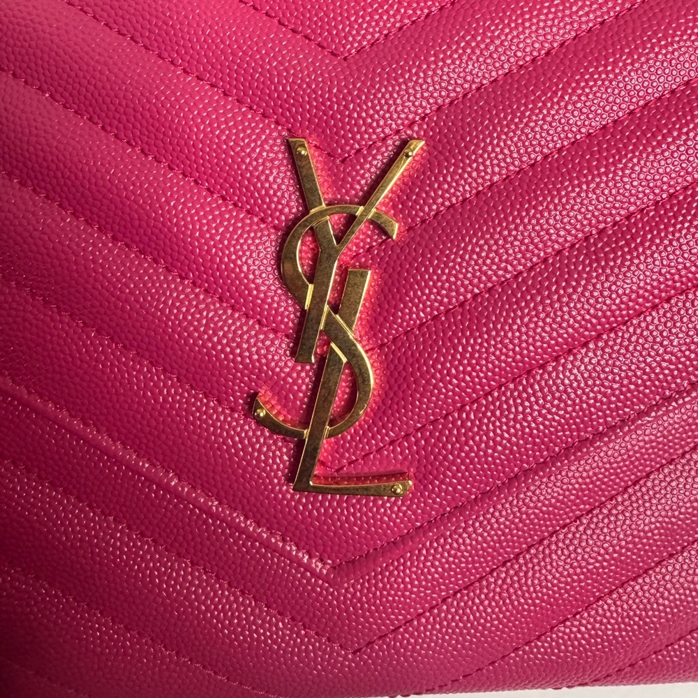 YSL Pink Clutch Bag - Picture 7 of 9